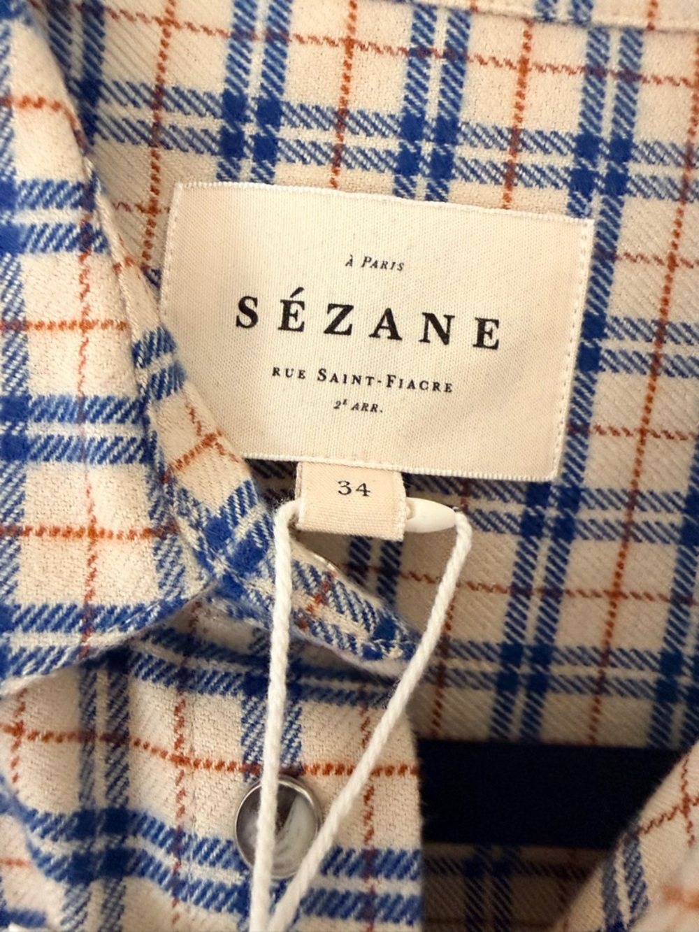 NWT - Sezane Max shirt - size US 2 or EU 34 - Picture 15 of 15